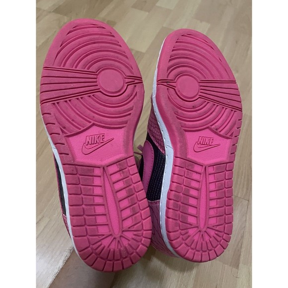 Nike Dunk Sky Hi High Wedge Heel Snake Print NIKEiD Womens Pink Shoe Size 7 - Picture 9 of 9
